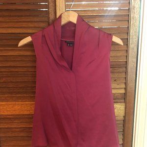Theory Berry Blouse